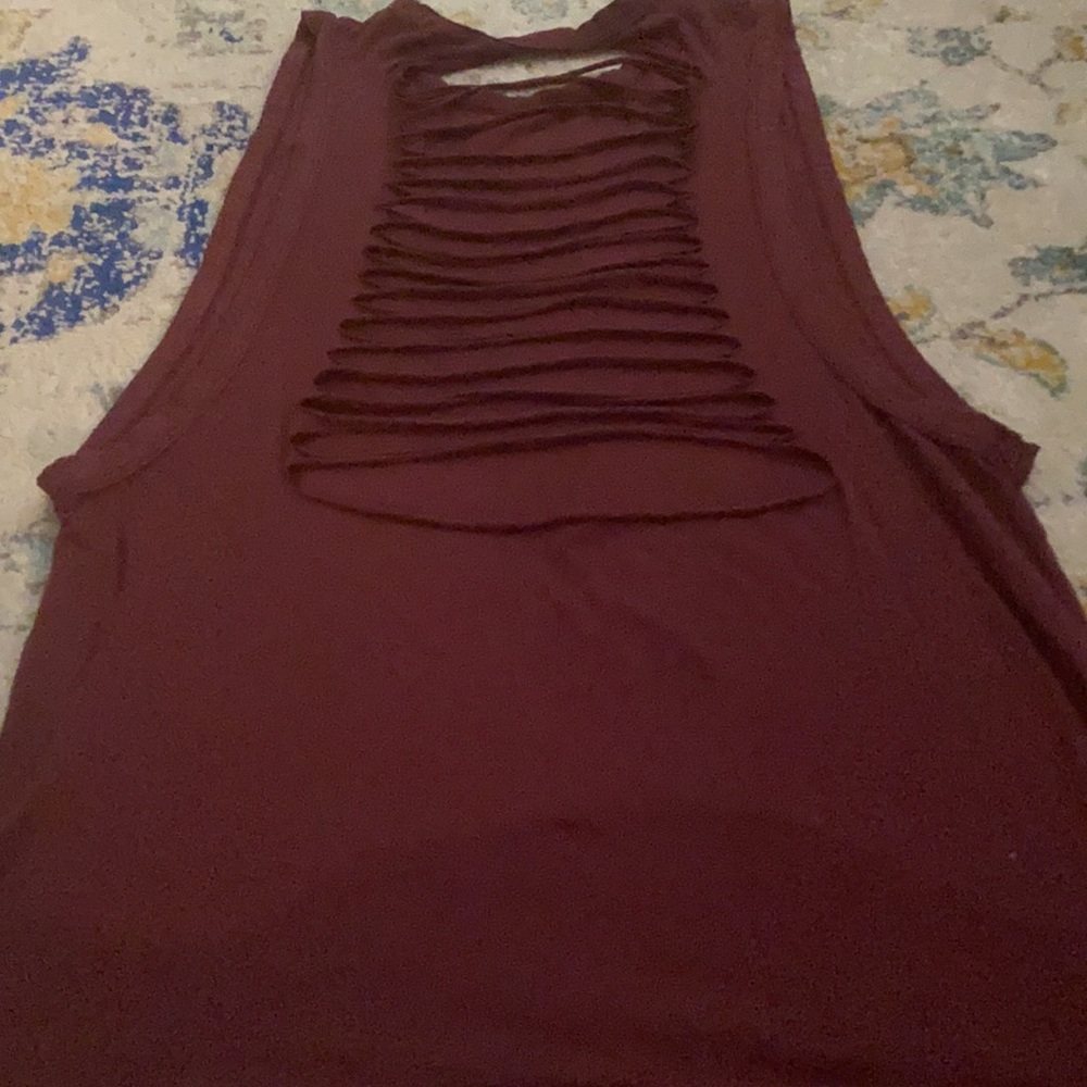 Distressed Workout Tank - Picture 3 of 3